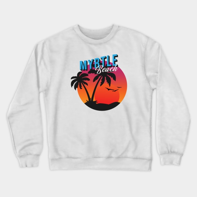 Myrtle Beach Crewneck Sweatshirt by brewok123